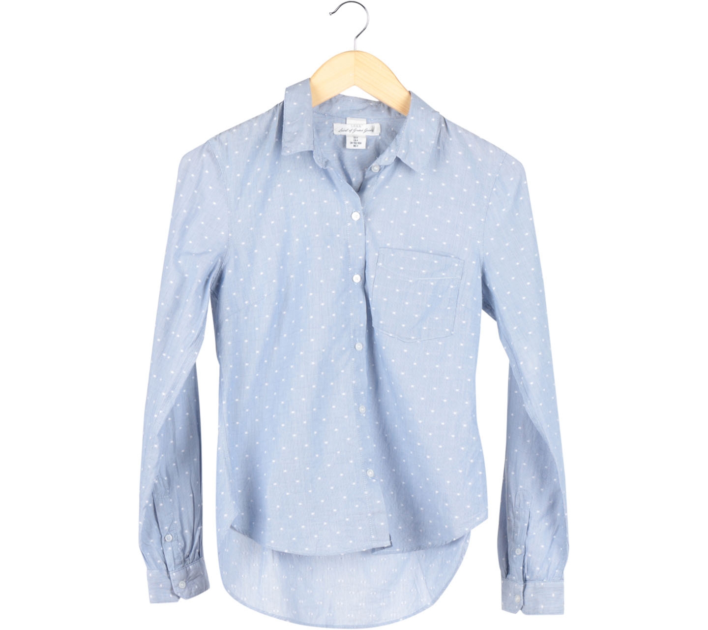 H&M Blue Dotted Shirt