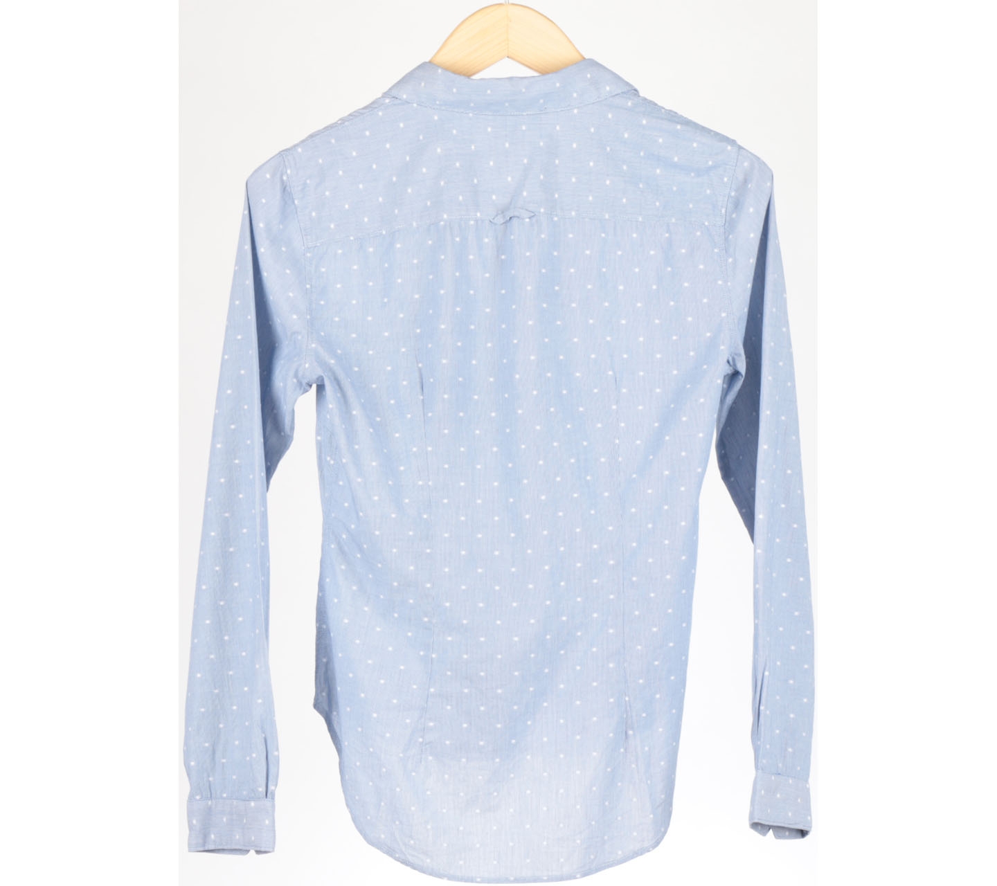 H&M Blue Dotted Shirt