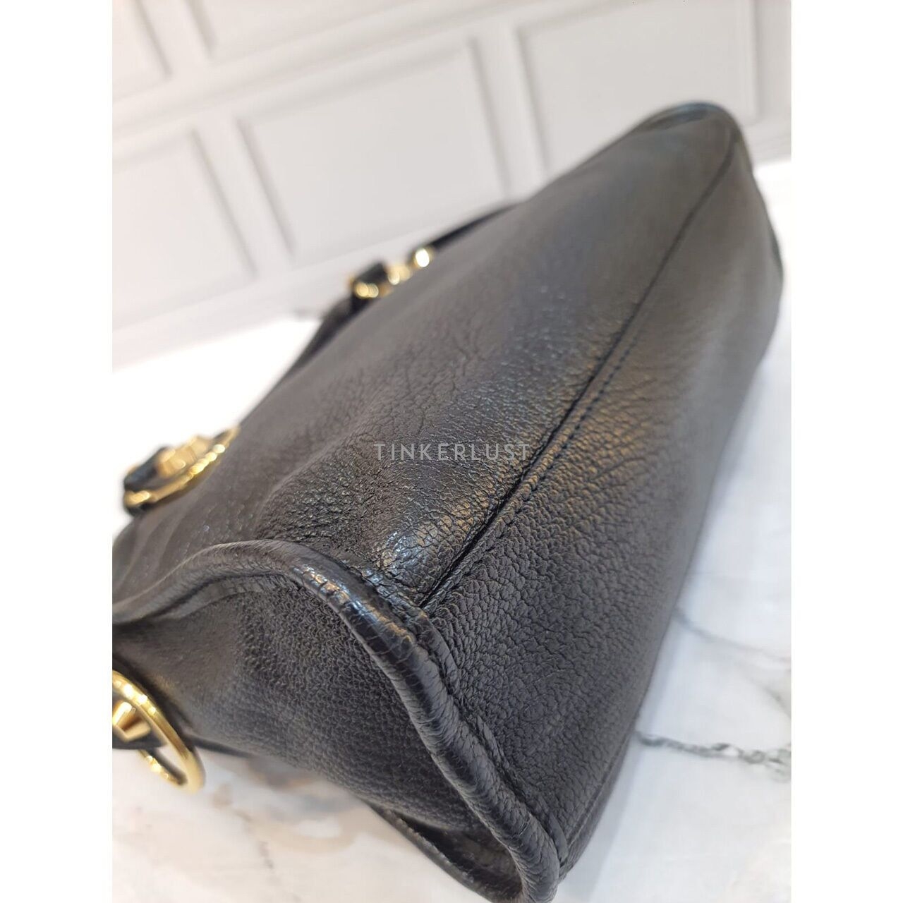 Balenciaga Mini City Edge Black 2020 GHW Satchel