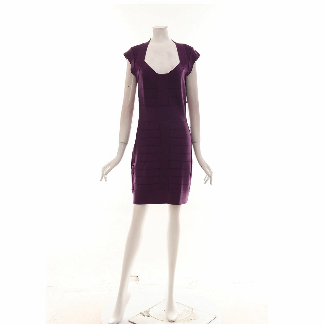 French Connection Purple Midi Dress