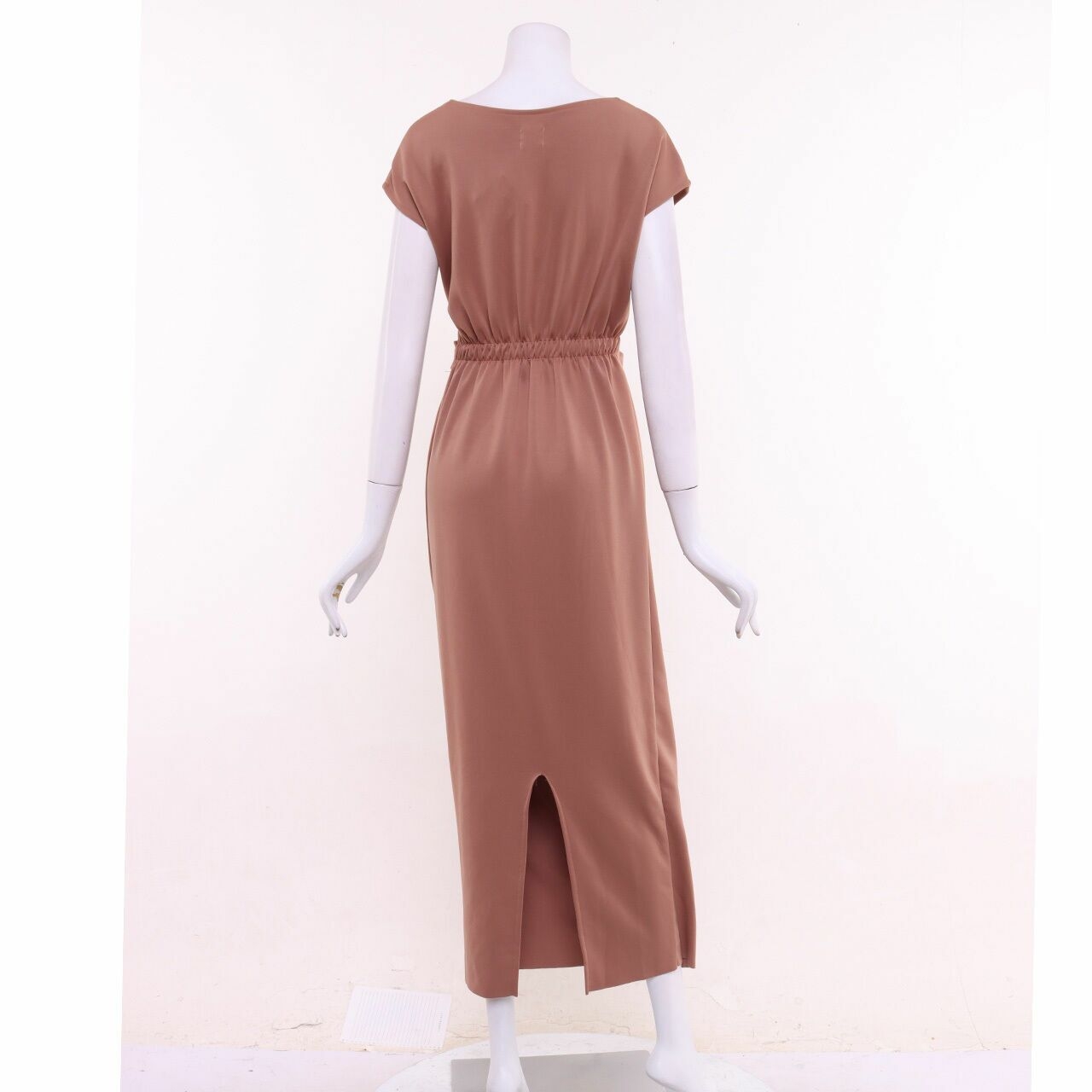 Pafon Brown Long Dress