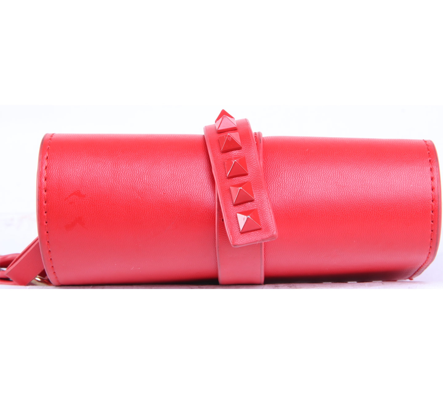 Zara Red Studded Clutch