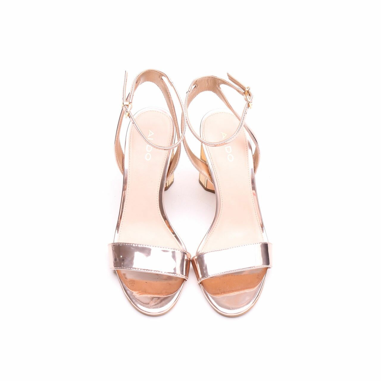 Aldo Ariani 86 Rose Gold Heels