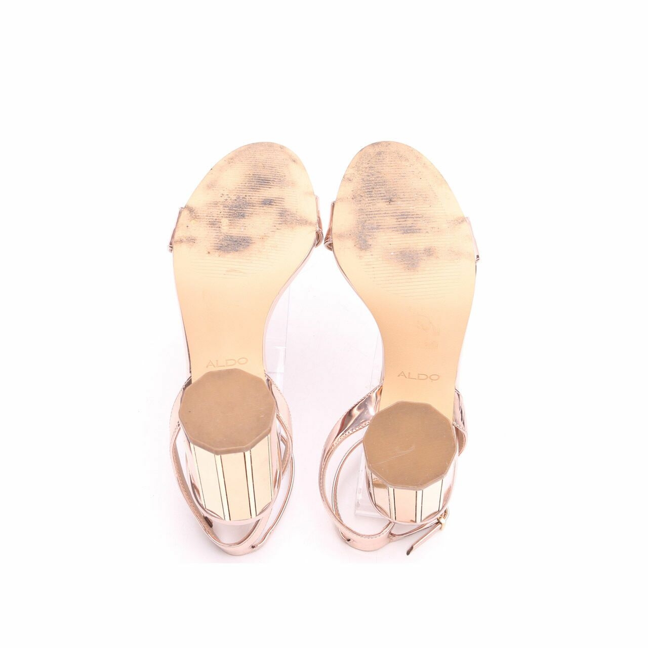 Aldo Ariani 86 Rose Gold Heels