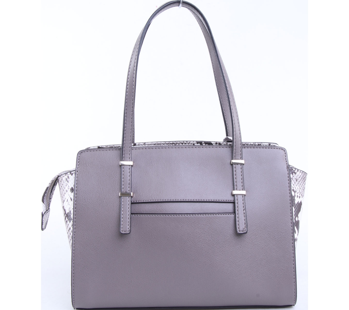 Guess Grey Snakeskin Handbag