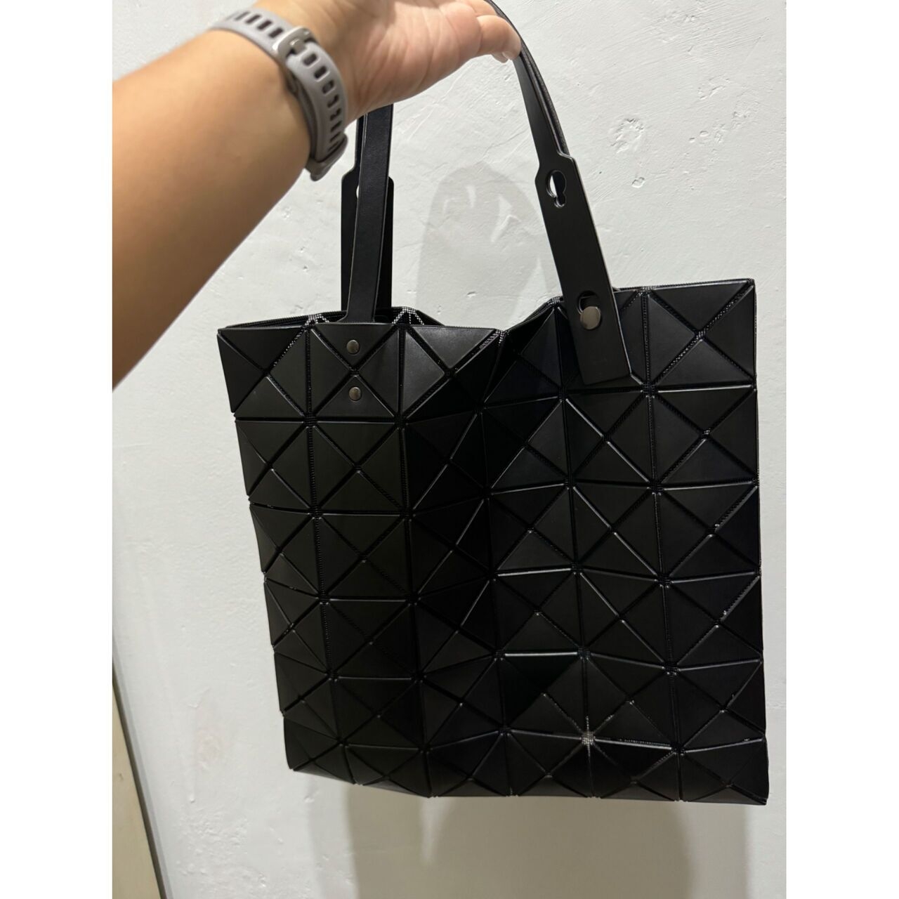 Bao Bao Issey Miyake Black Tote Bag