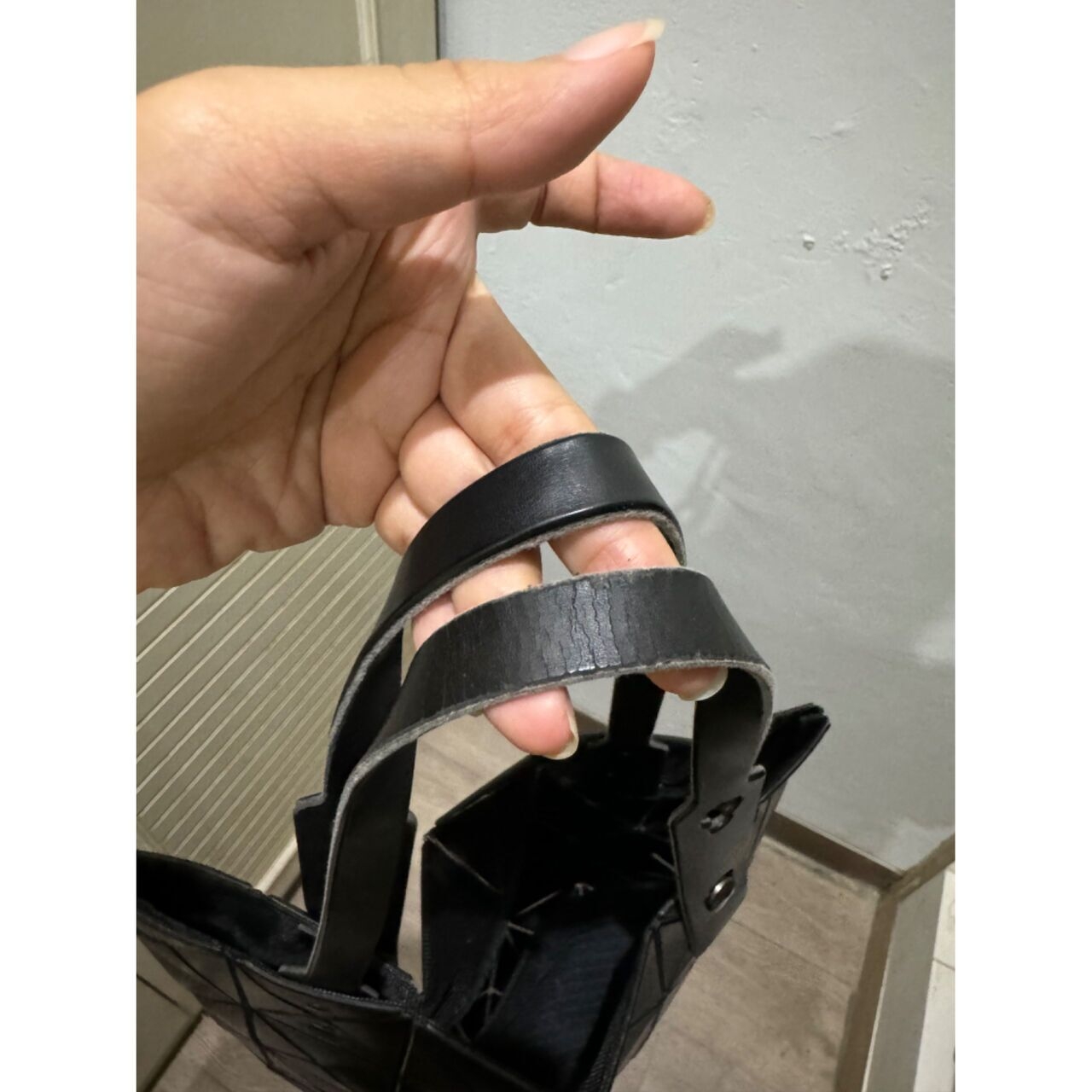 Bao Bao Issey Miyake Black Tote Bag