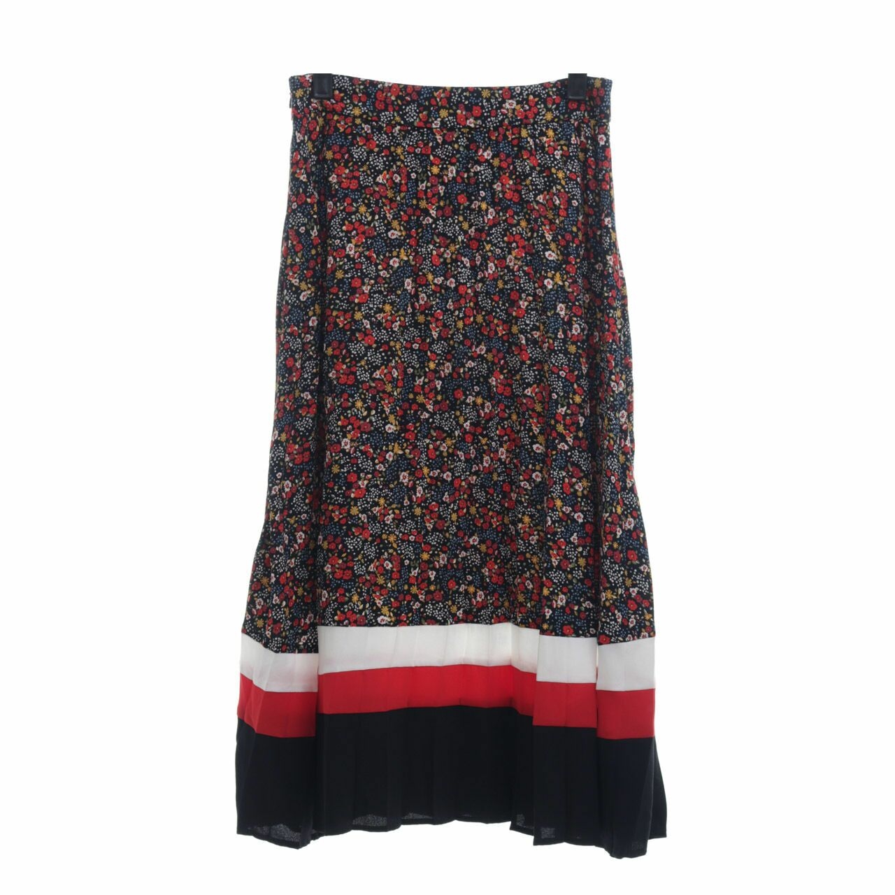 Stradivarius Multi Floral Maxi Skirt