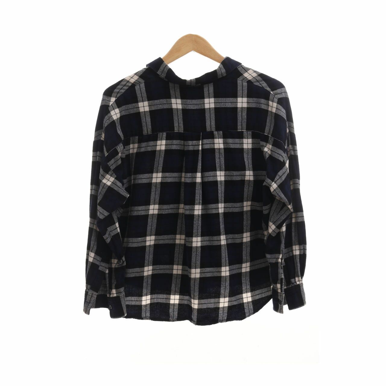 UNIQLO Multi Plaid Blouse