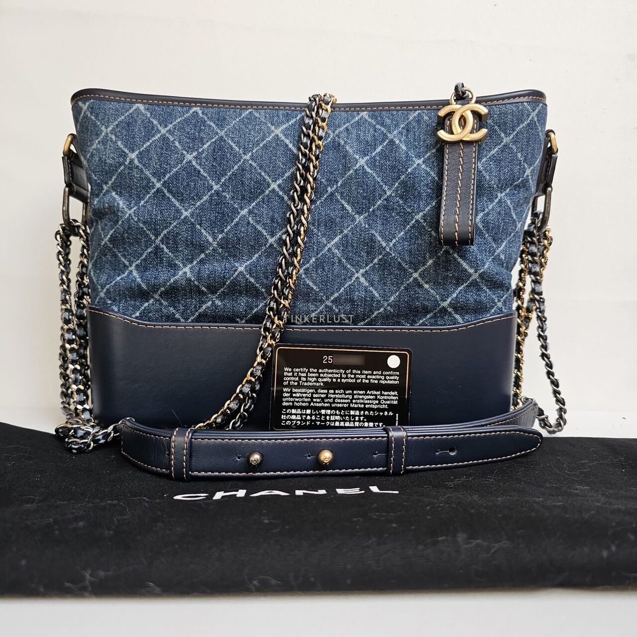 Chanel Gabrielle Hobo Denim #25 Sling Bag