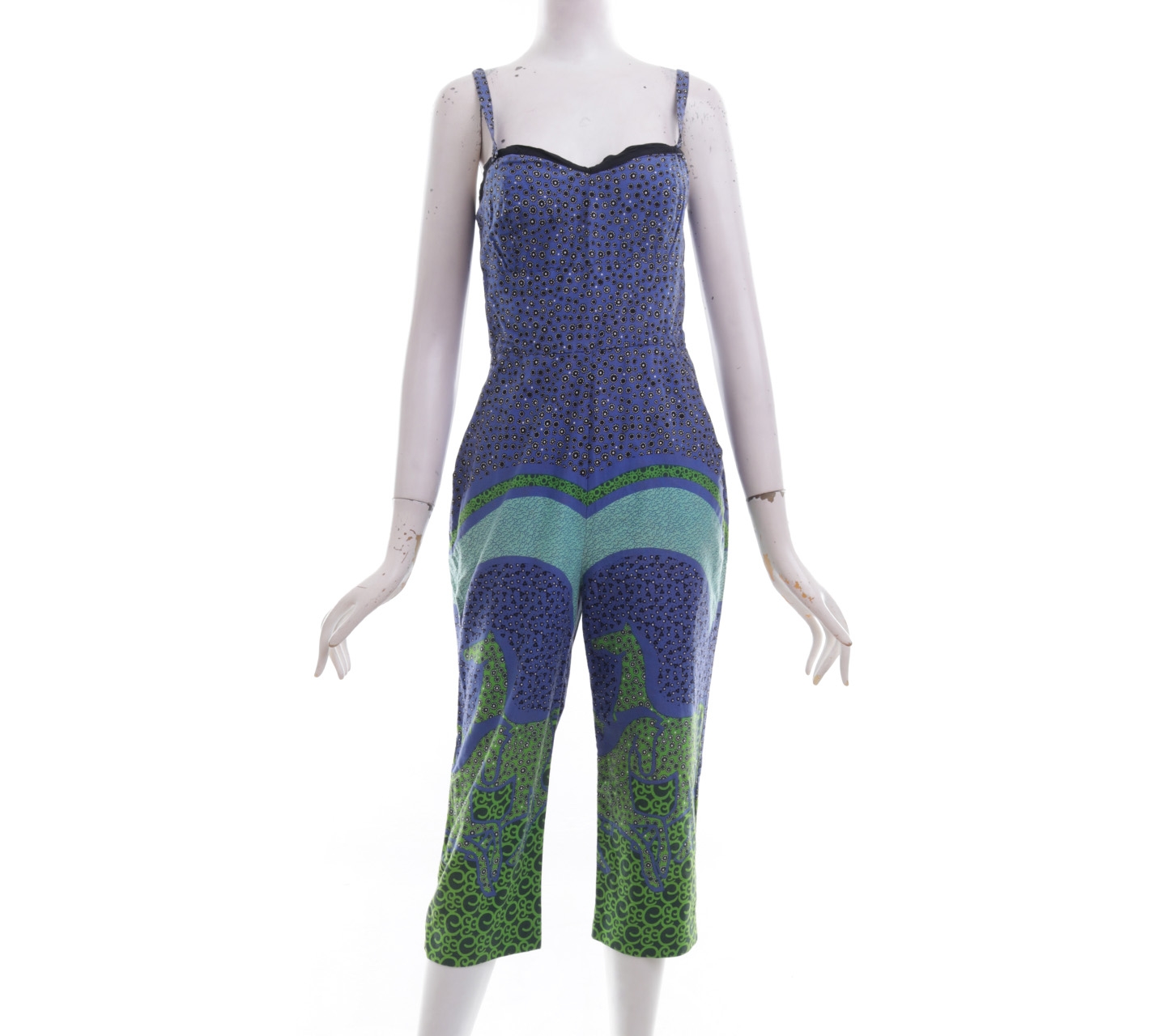 Anna Sui Multi Color Jumpsuit