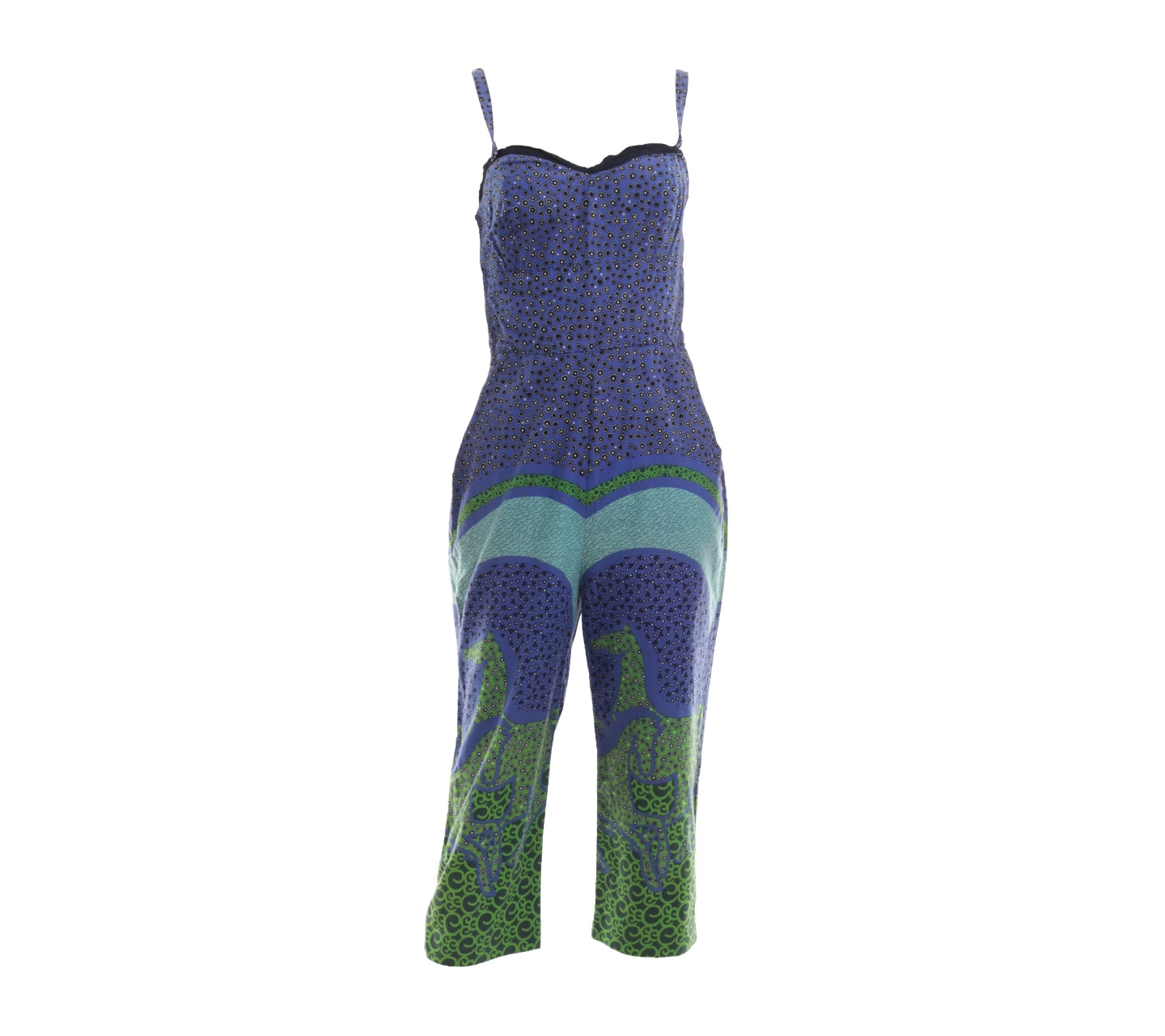 Anna Sui Multi Color Jumpsuit