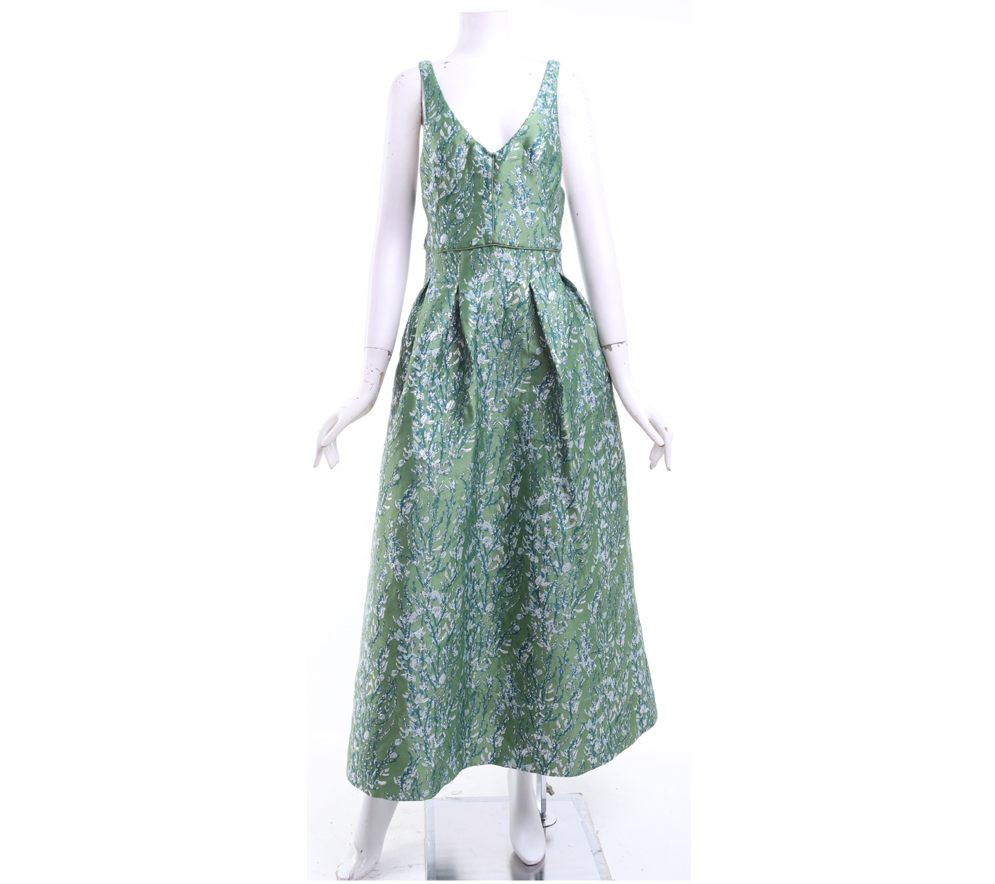 H&M Green Long Dress