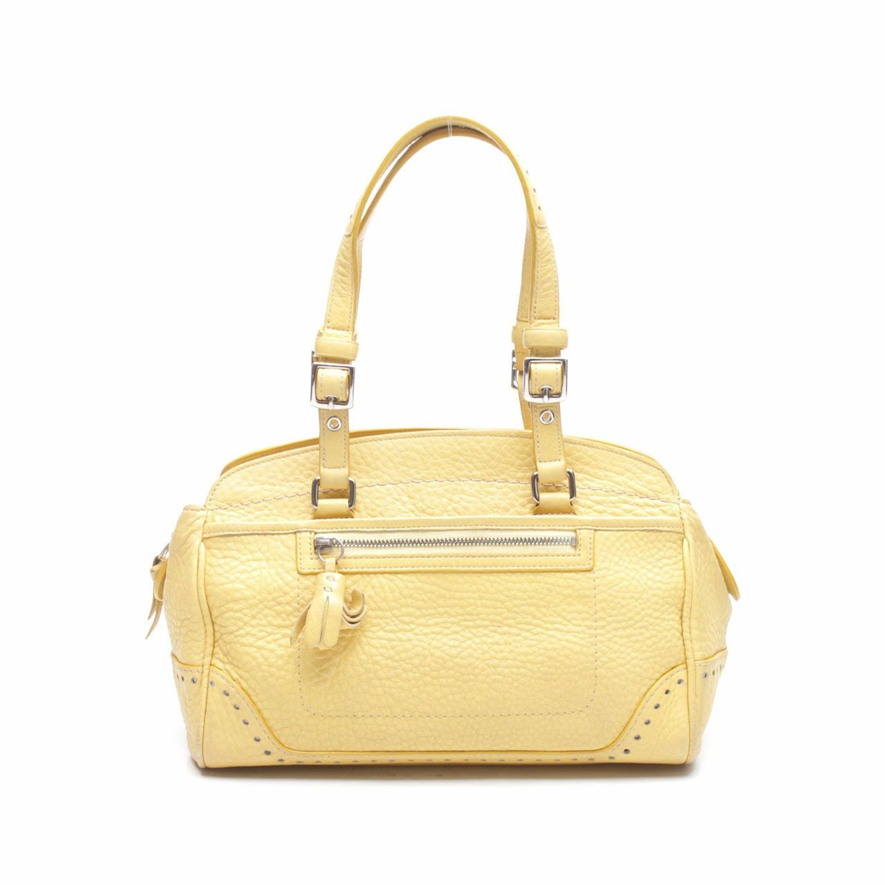 Coach Yellow Handbag