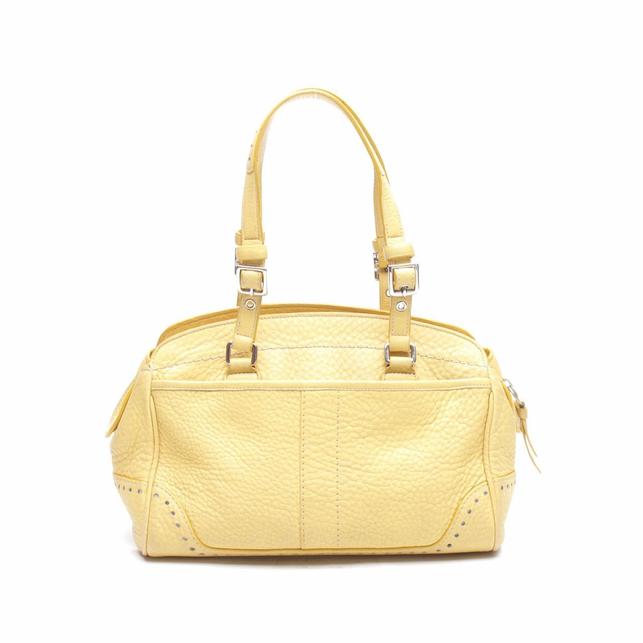 Coach Yellow Handbag