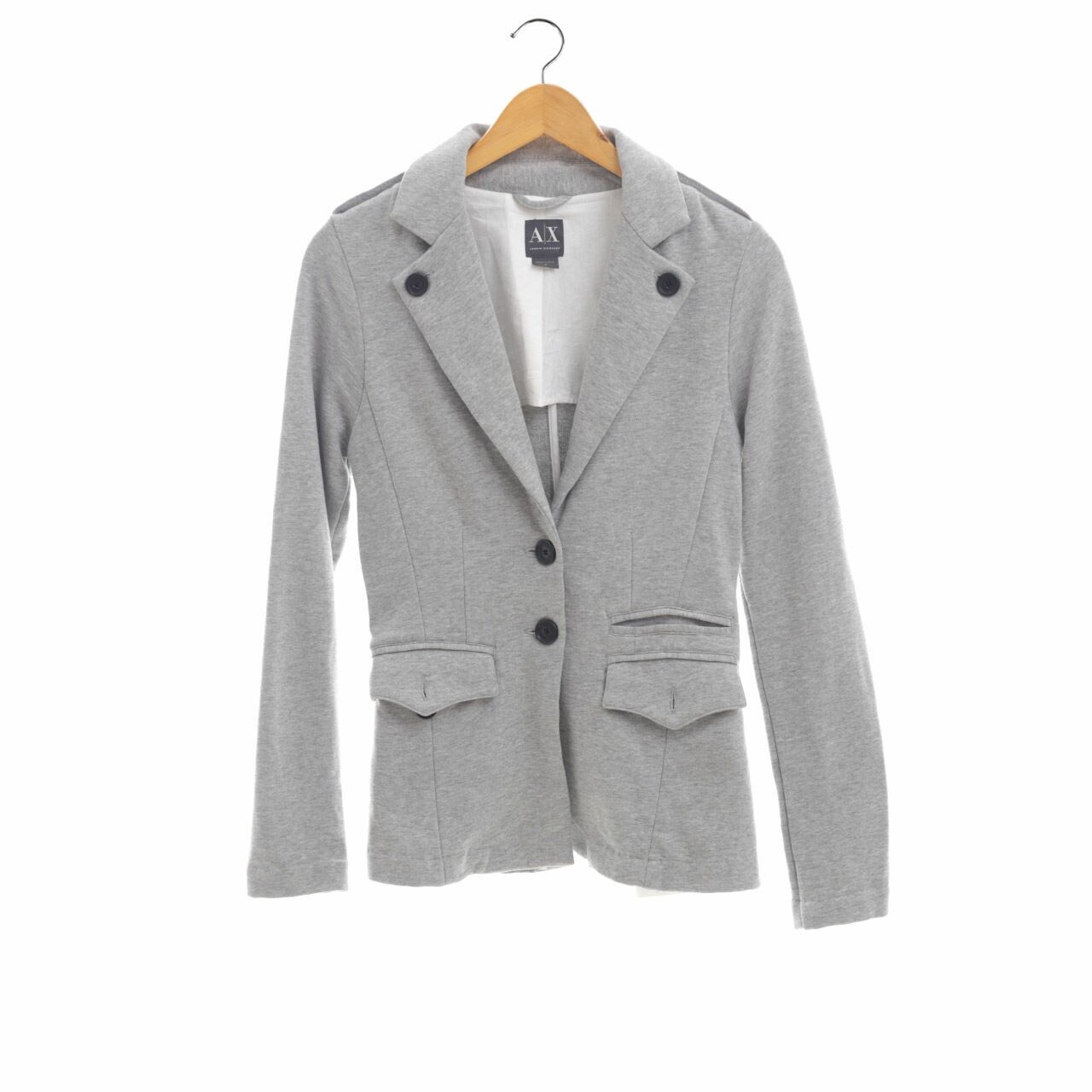 Armani Exchange Grey Blazer