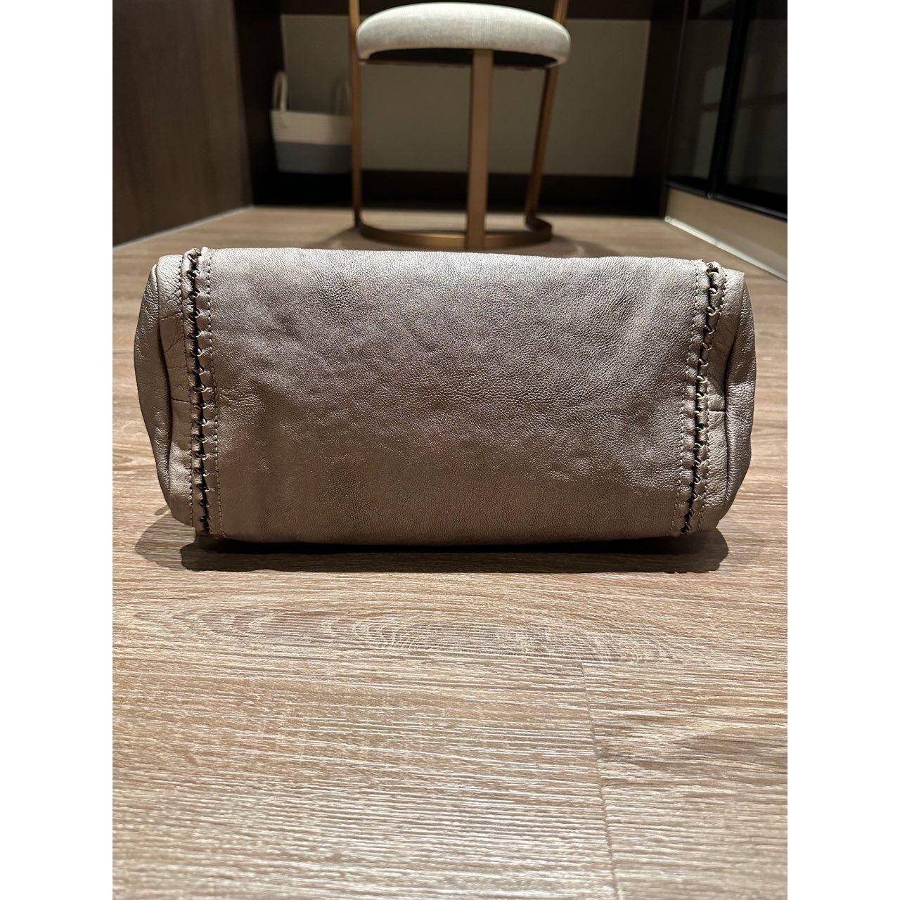 Chanel Bowling Bronze Handbag