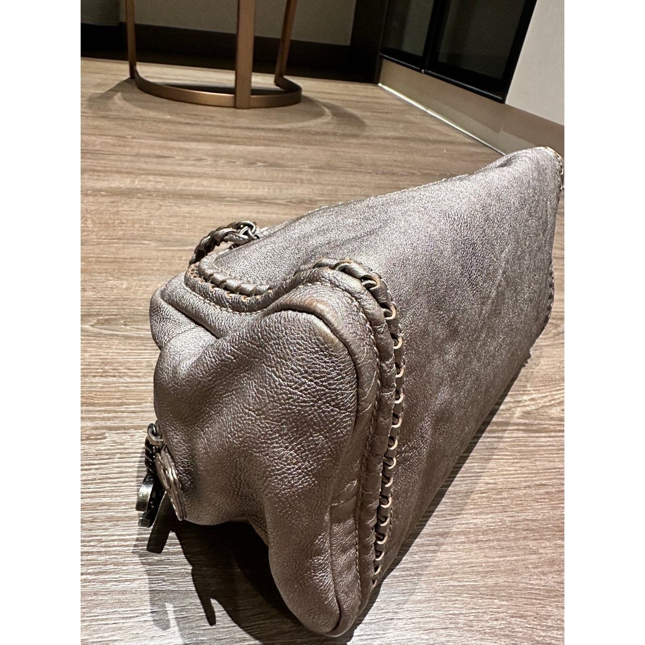 Chanel Bowling Bronze Handbag