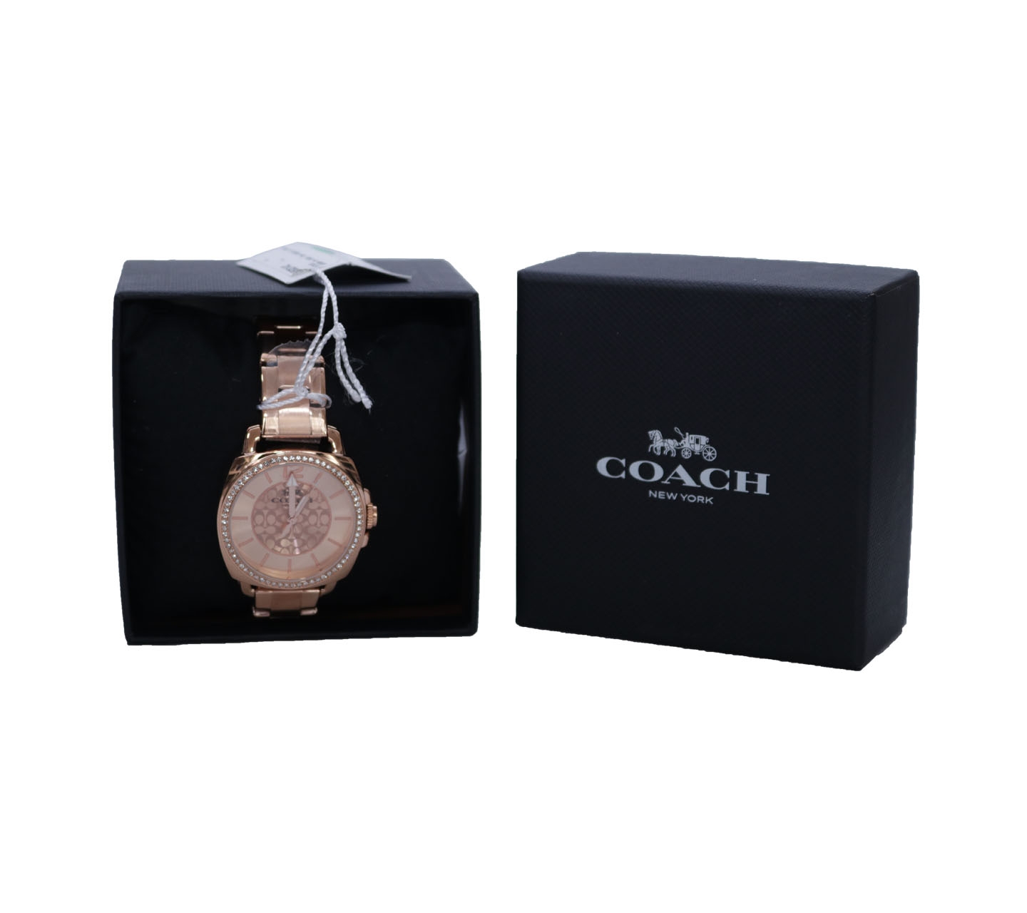 Coach Rose Gold Boyfriend Watch