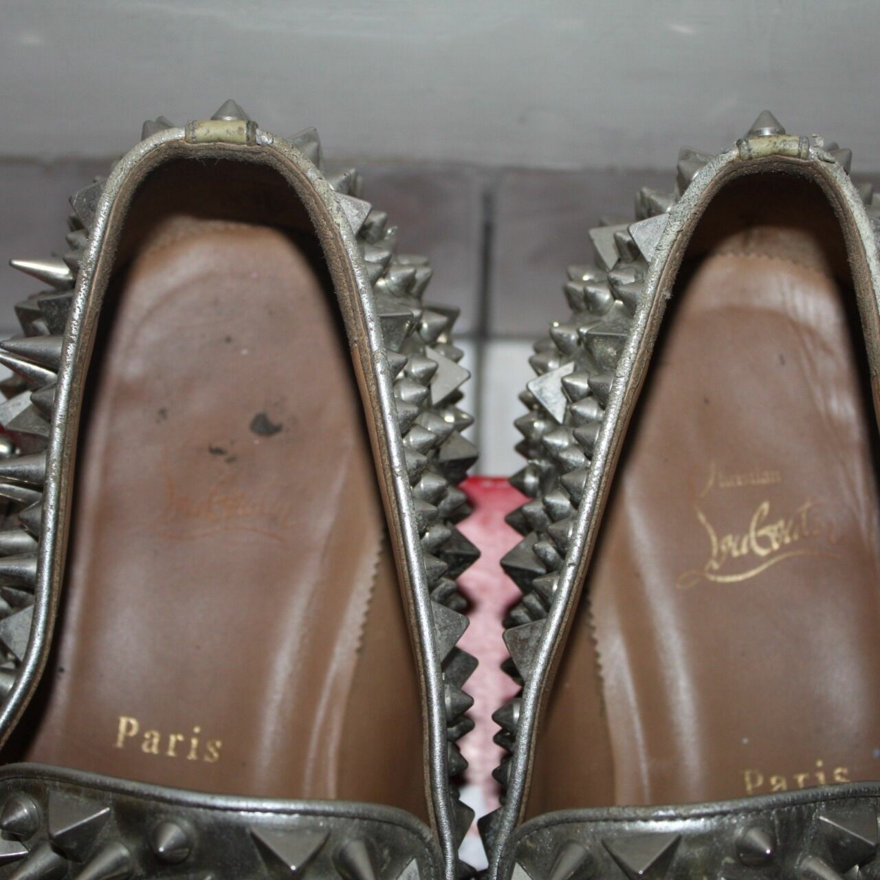 Christian Louboutin Pik Pik Dandy Silver