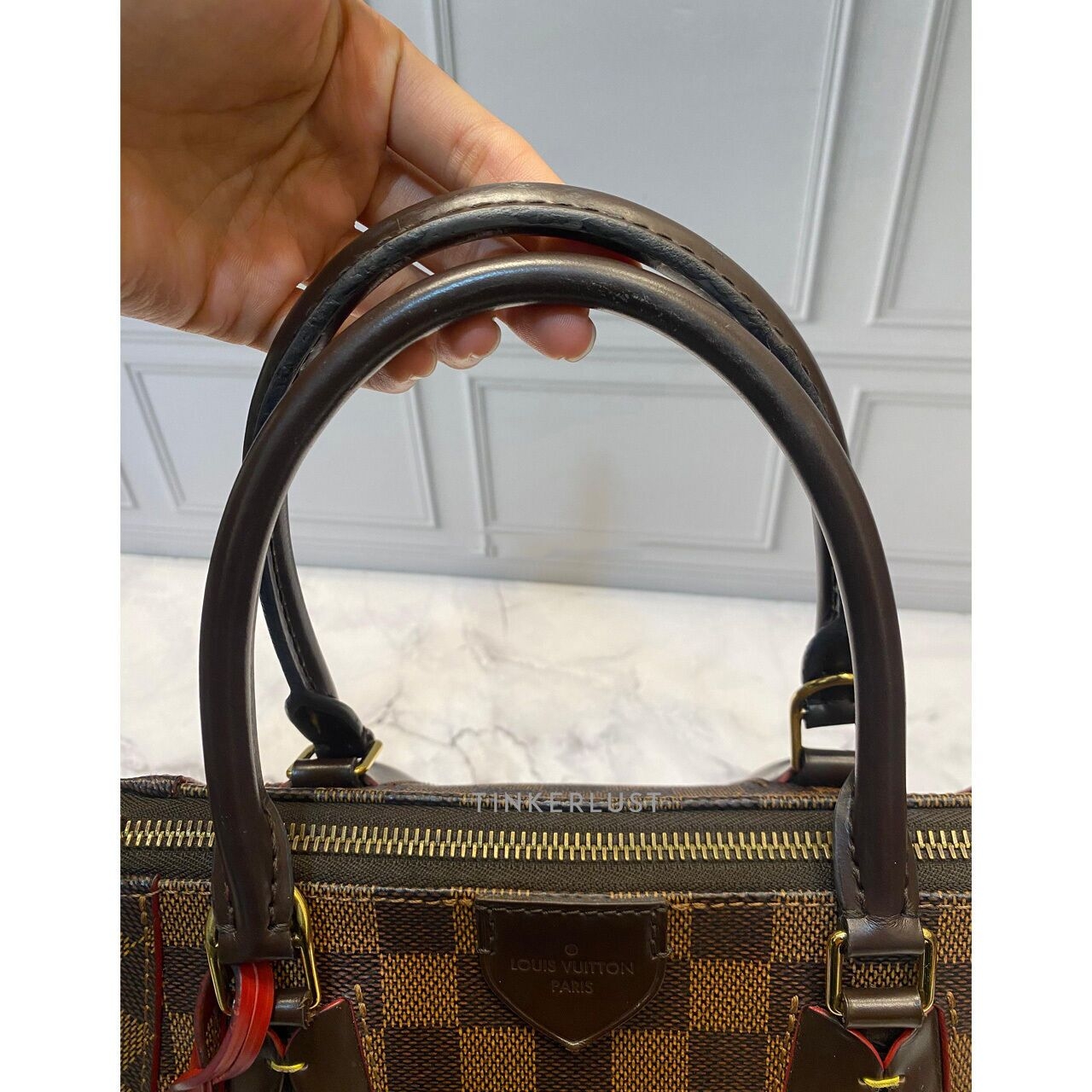 Louis Vuitton Caissa PM Damier GHW 2016 Satchel