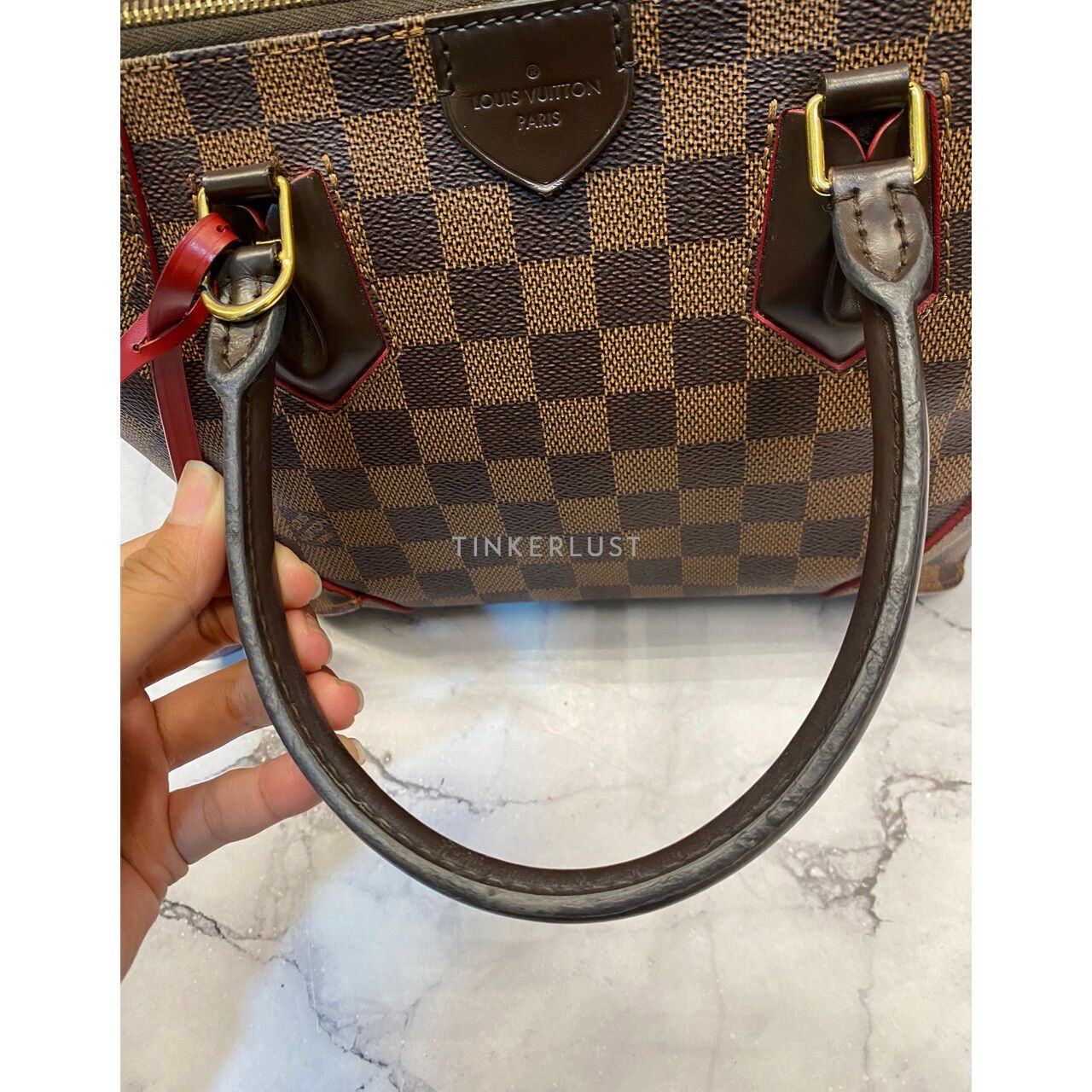 Louis Vuitton Caissa PM Damier GHW 2016 Satchel