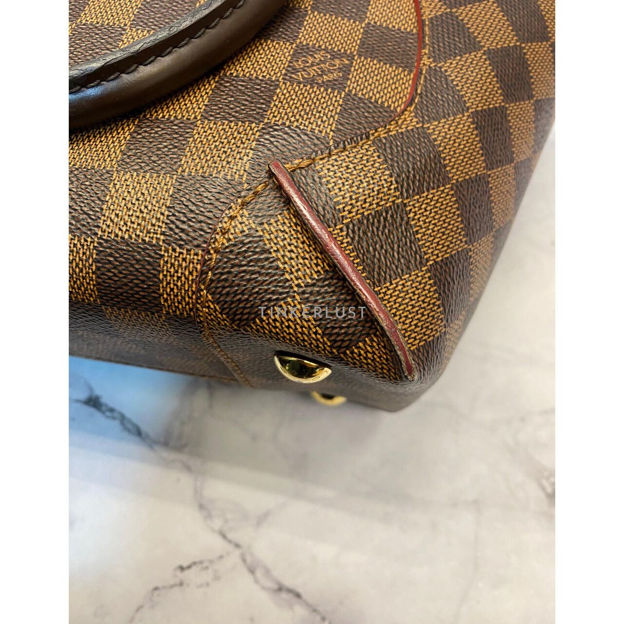 Louis Vuitton Caissa PM Damier GHW 2016 Satchel