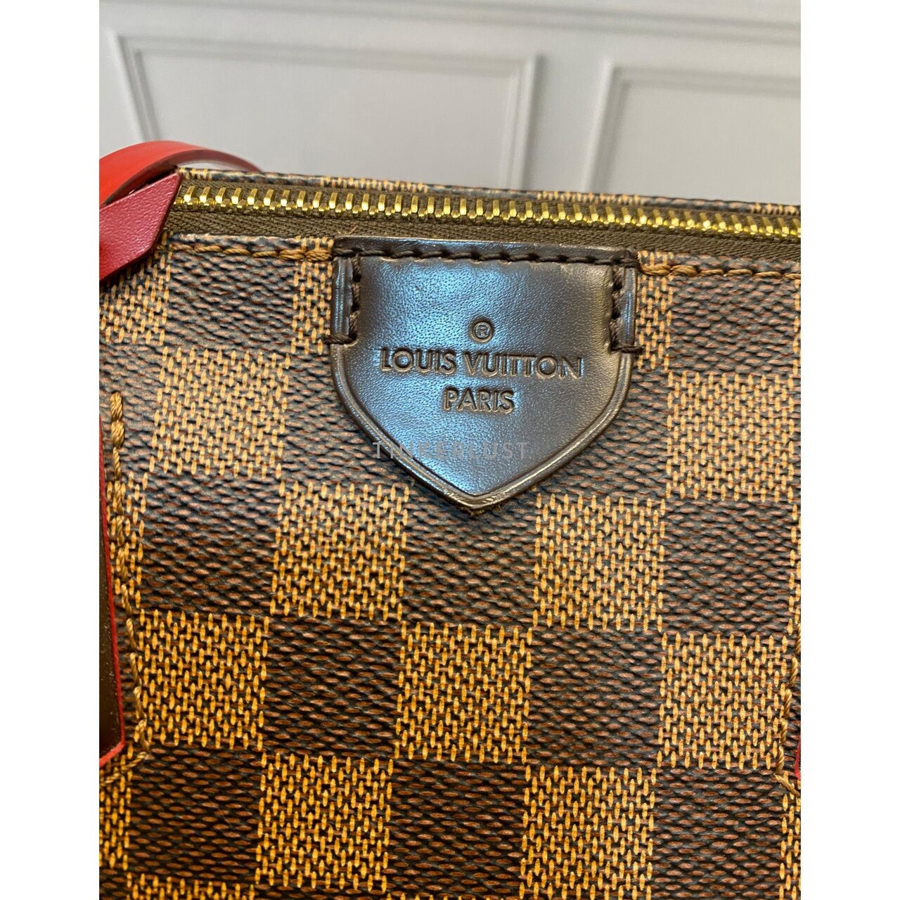 Louis Vuitton Caissa PM Damier GHW 2016 Satchel