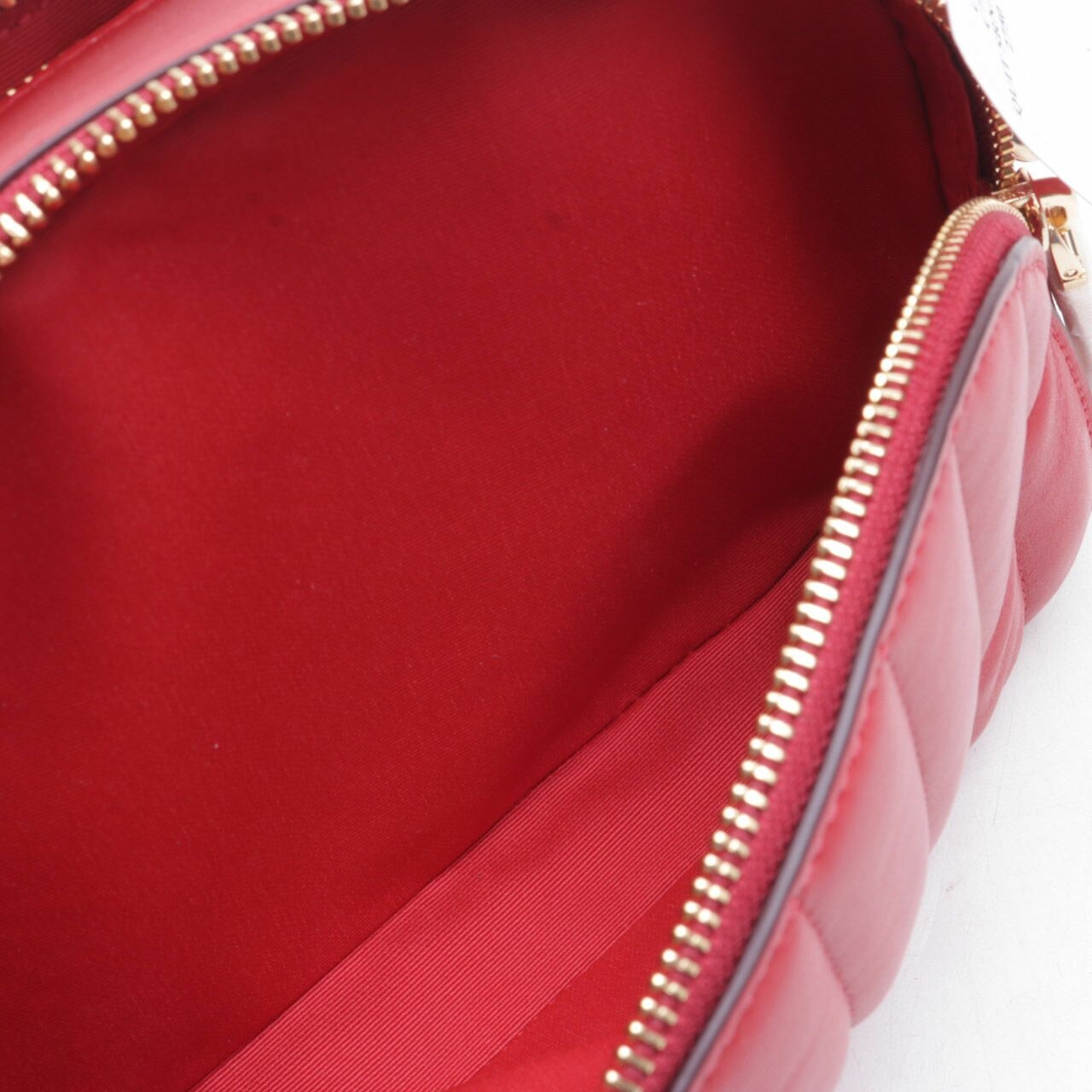 Coach Serena Linear Quilting Electric Red Satchel Bag