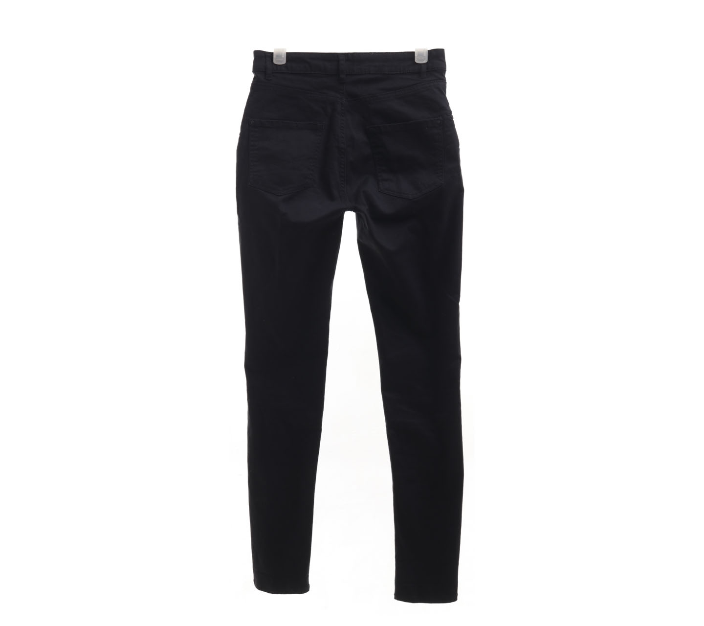 Mango Black Zipper Long Pants