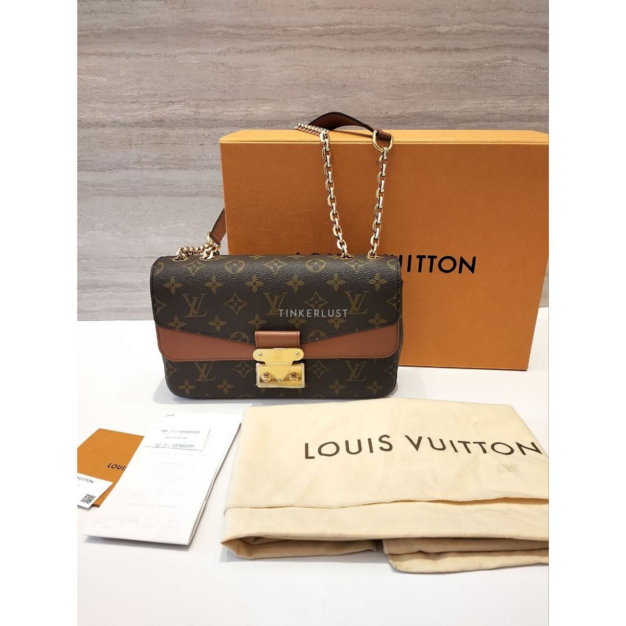 Louis Vuitton Marceau Monogram in Caramel Shoulder Bag