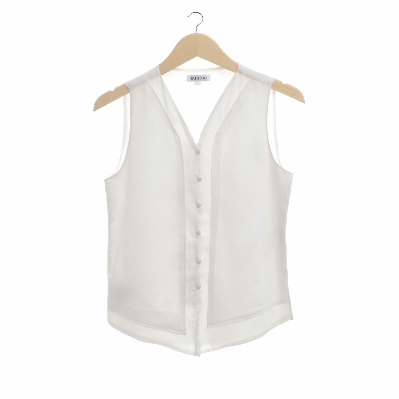 Eunoia White Sleeveless