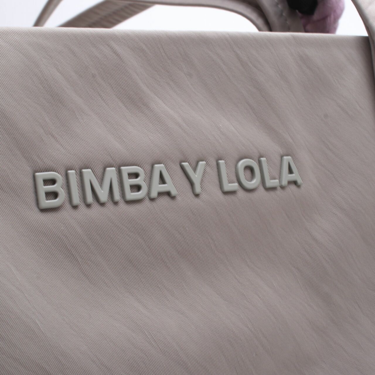 Bimba Y Lola Grey Tote Bag