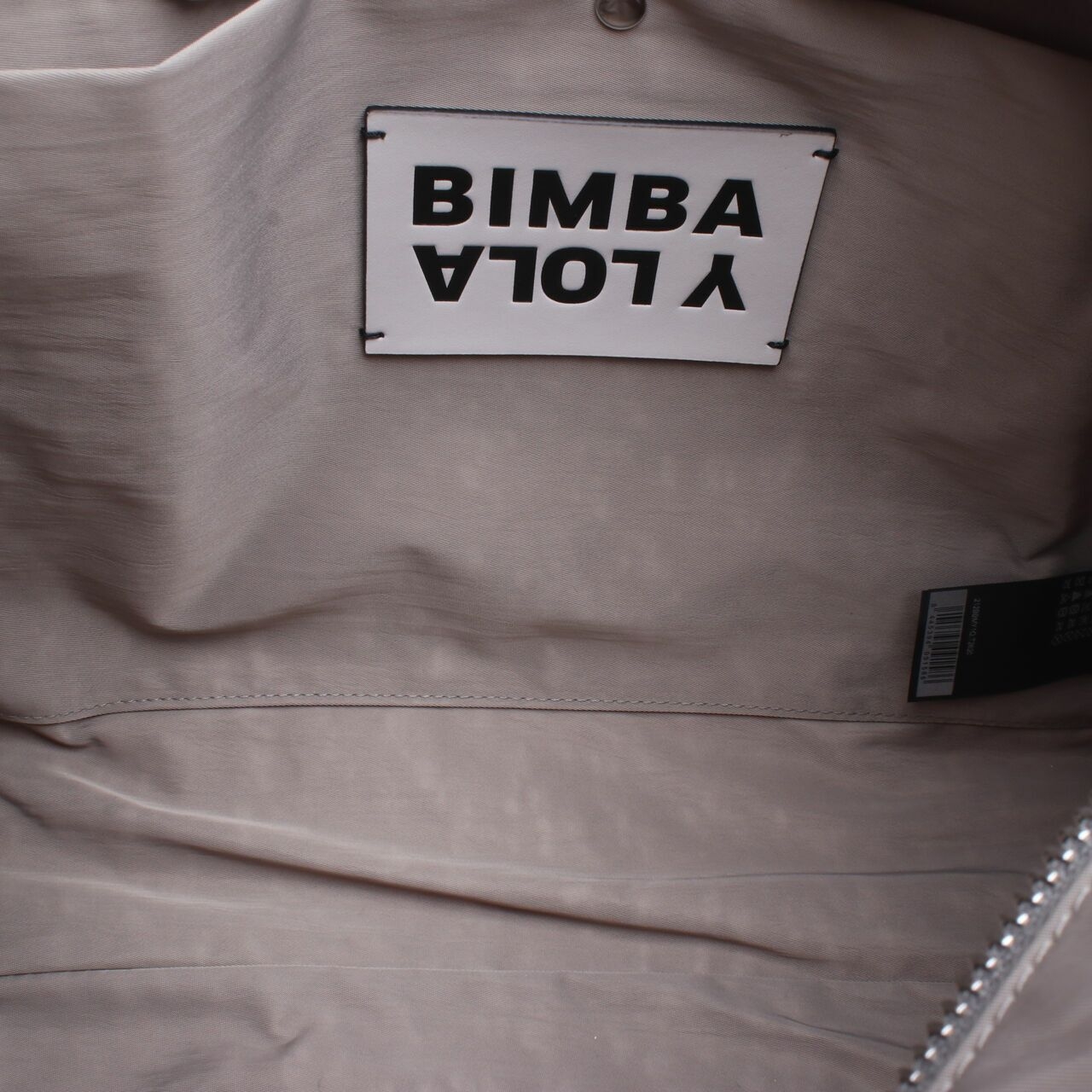 Bimba Y Lola Grey Tote Bag