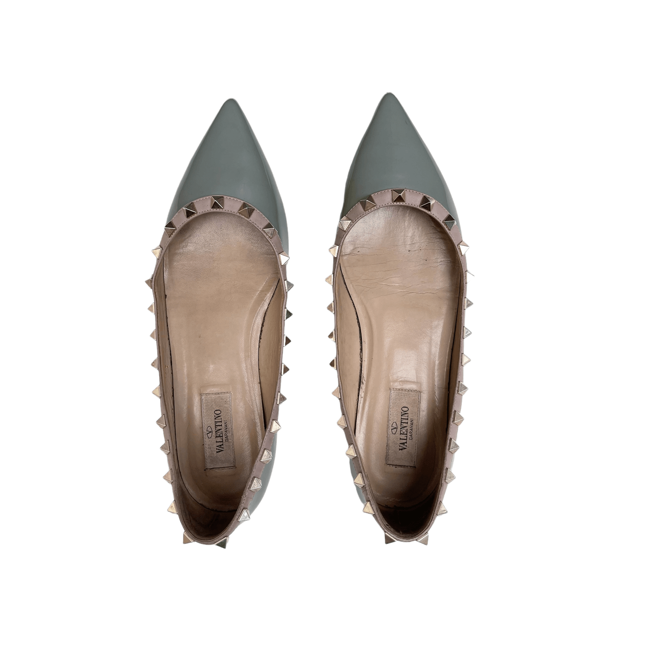 Valentino Rockstud Flat Shoes