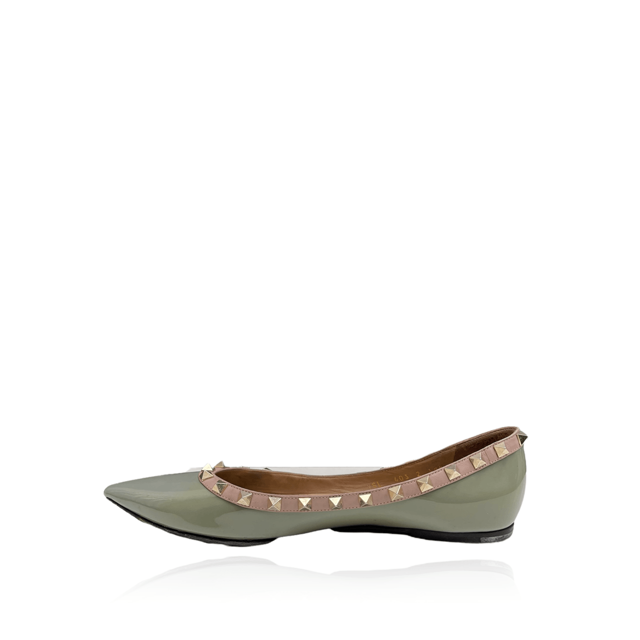 Valentino Rockstud Flat Shoes