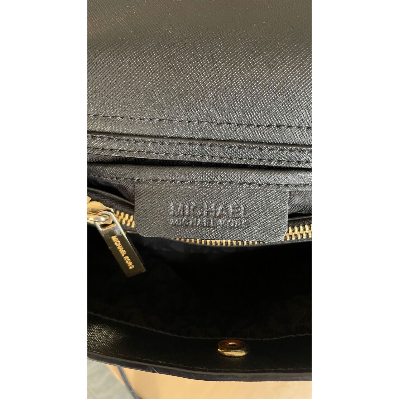 Michael Kors Portia Small Black Sling Bag