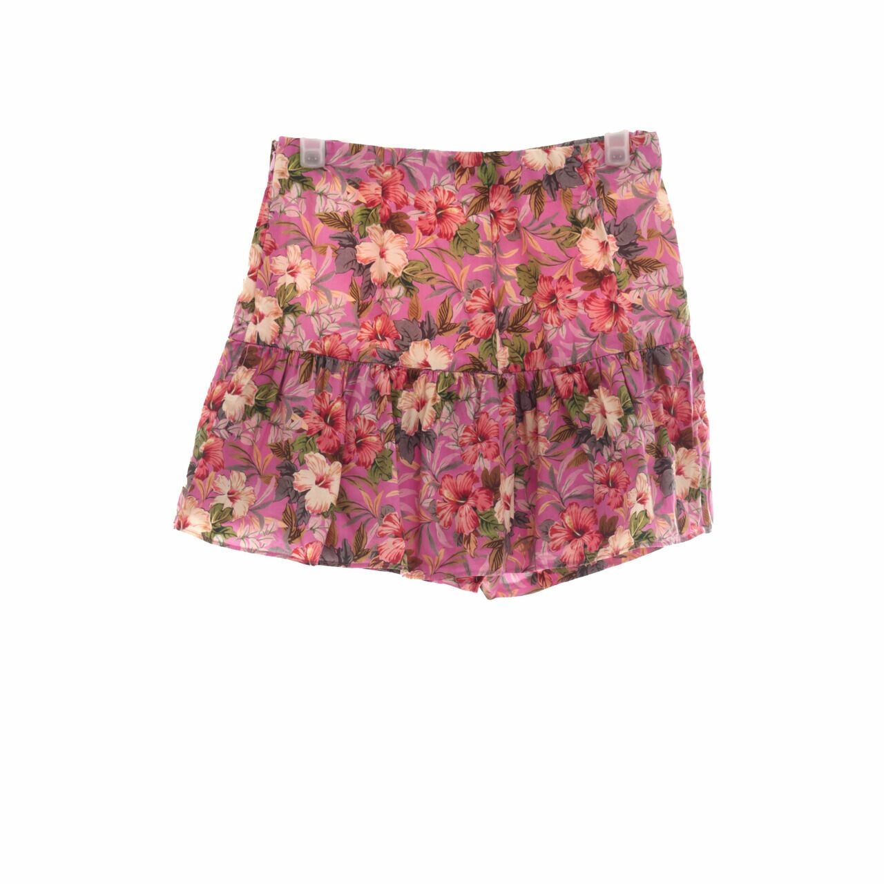 Zara Multi Floral Skort Short Pants