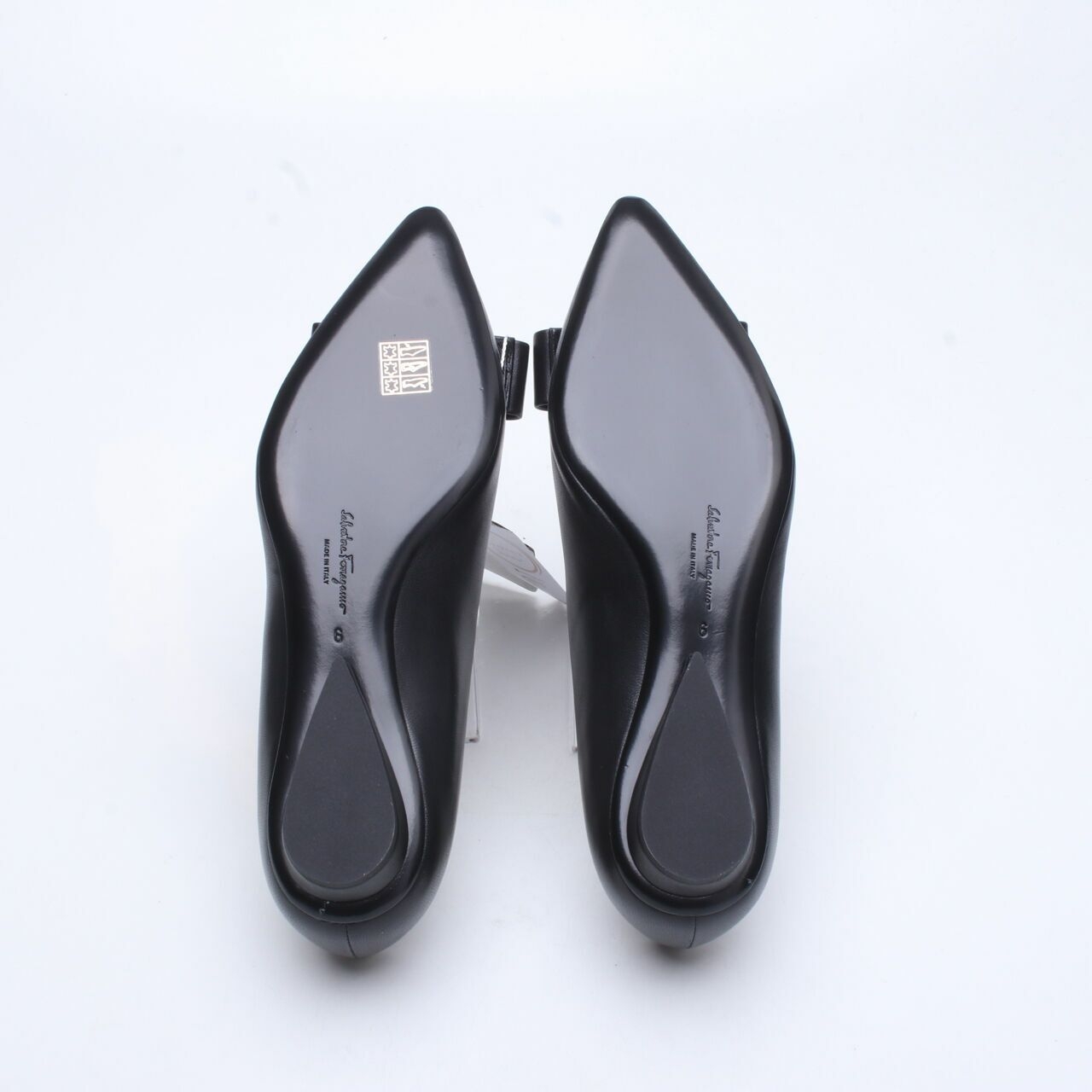 Salvatore Ferragamo Viva Black 2cm Flat