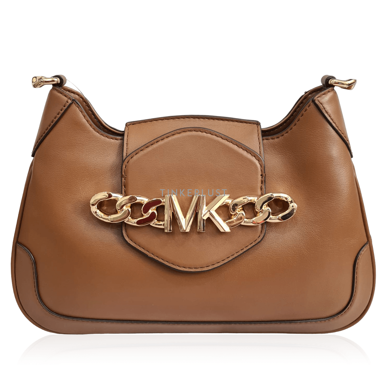 Michael Kors Hally Shoulder Bag Tan