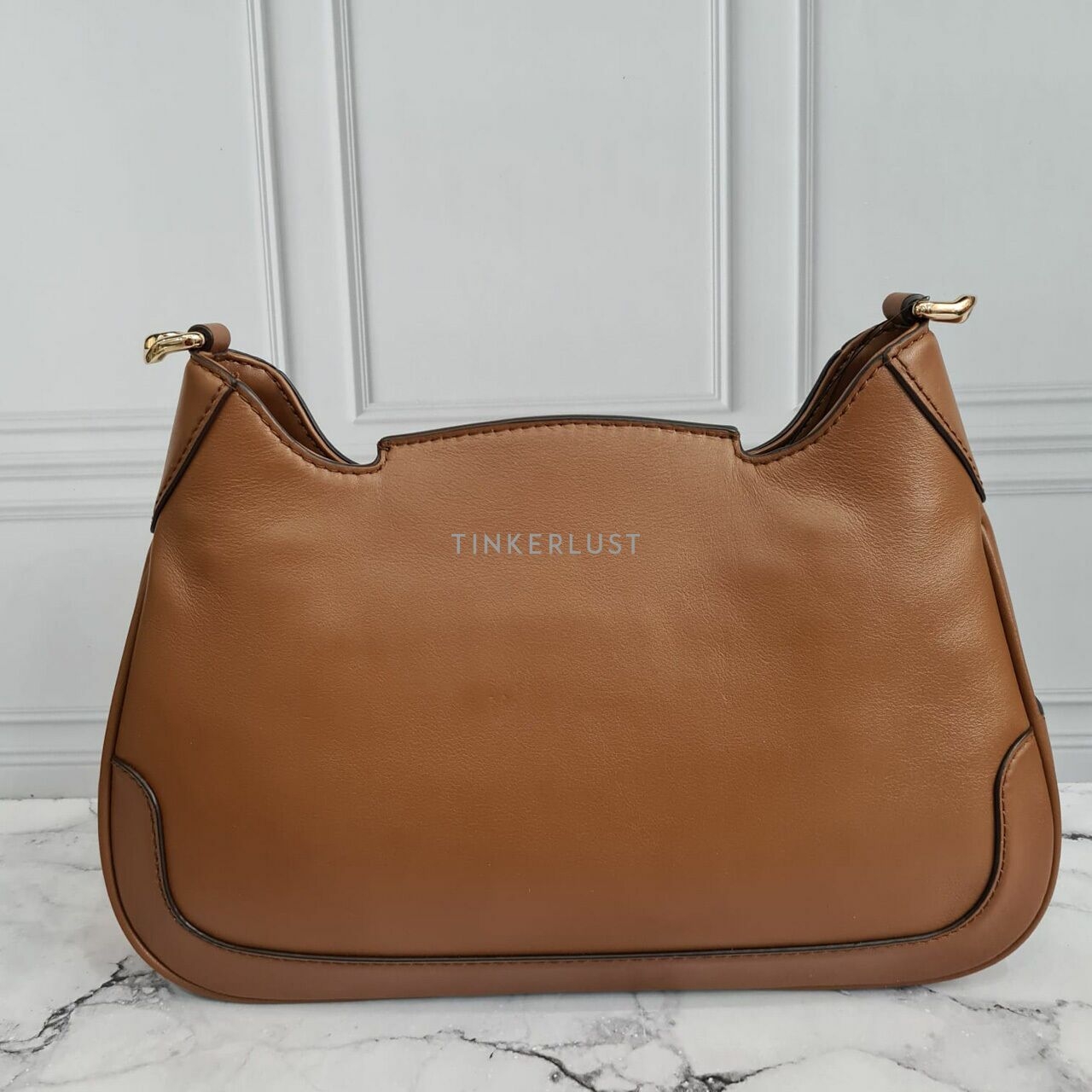 Michael Kors Hally Shoulder Bag Tan