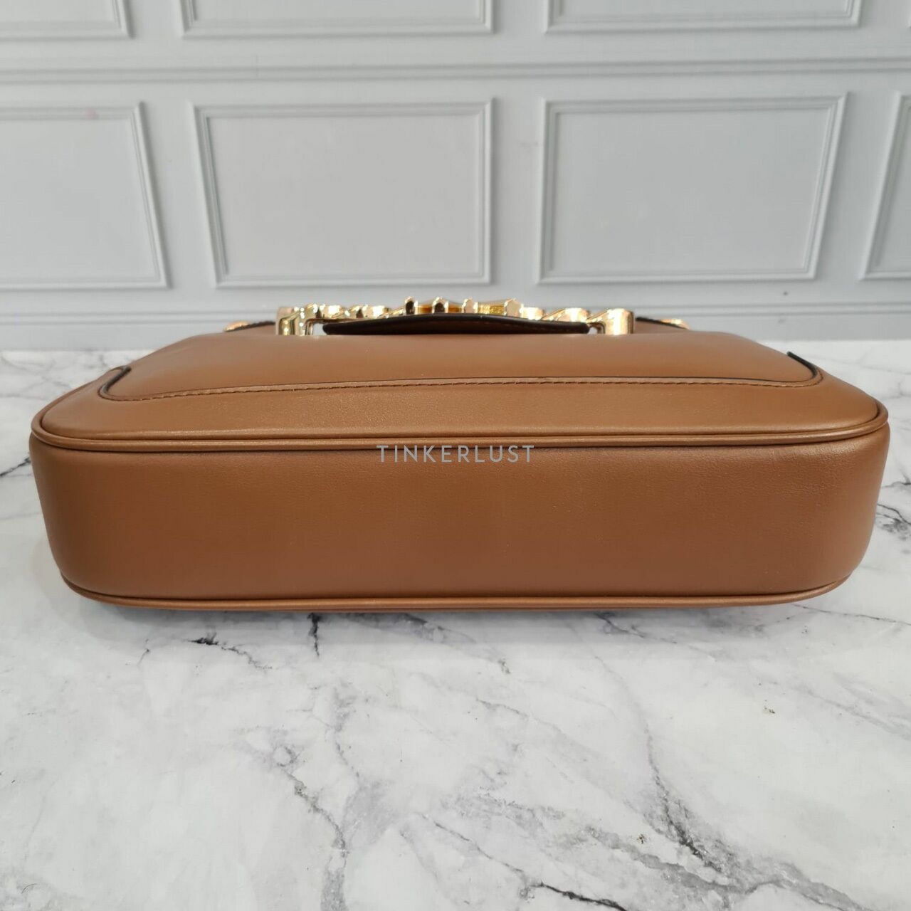 Michael Kors Hally Shoulder Bag Tan