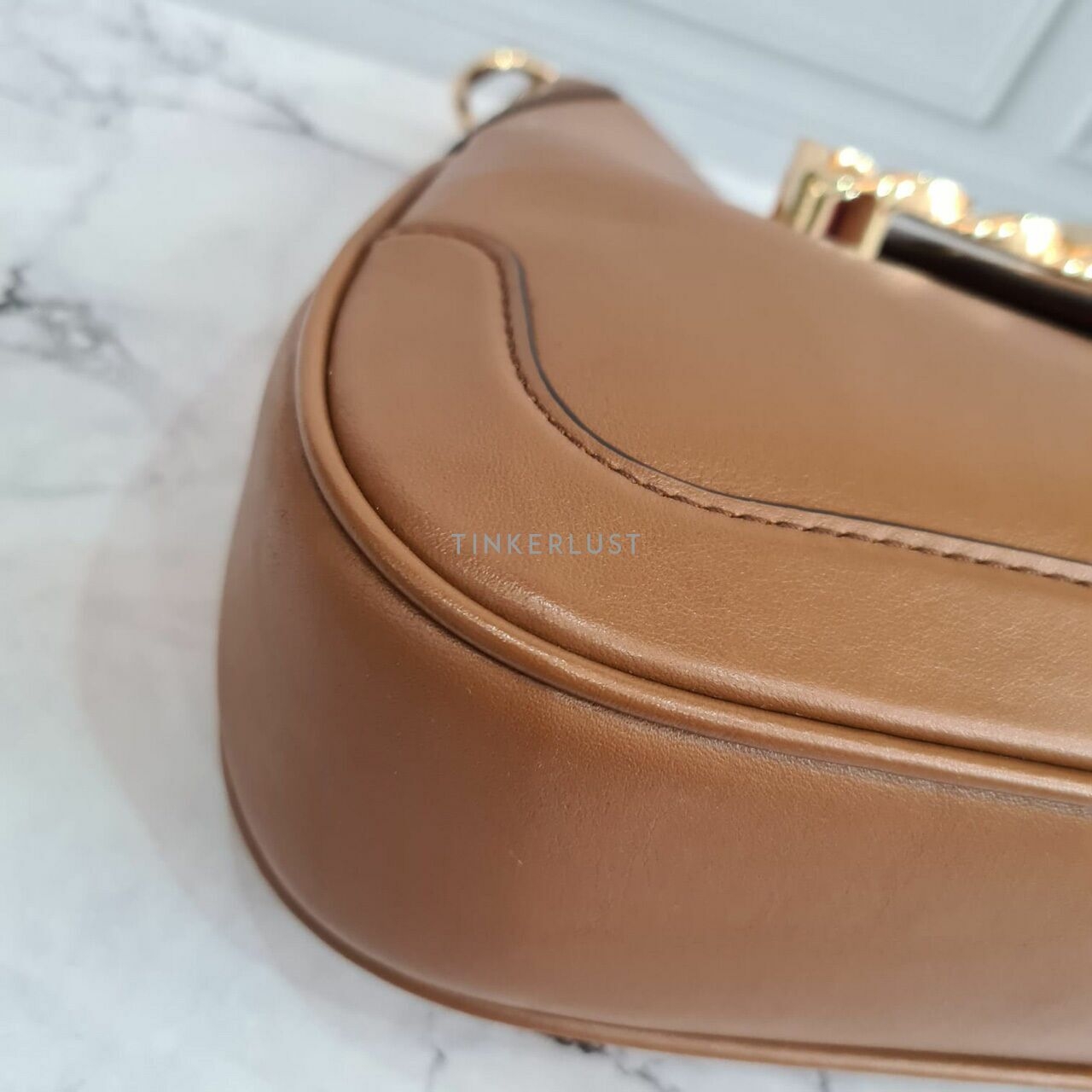 Michael Kors Hally Shoulder Bag Tan