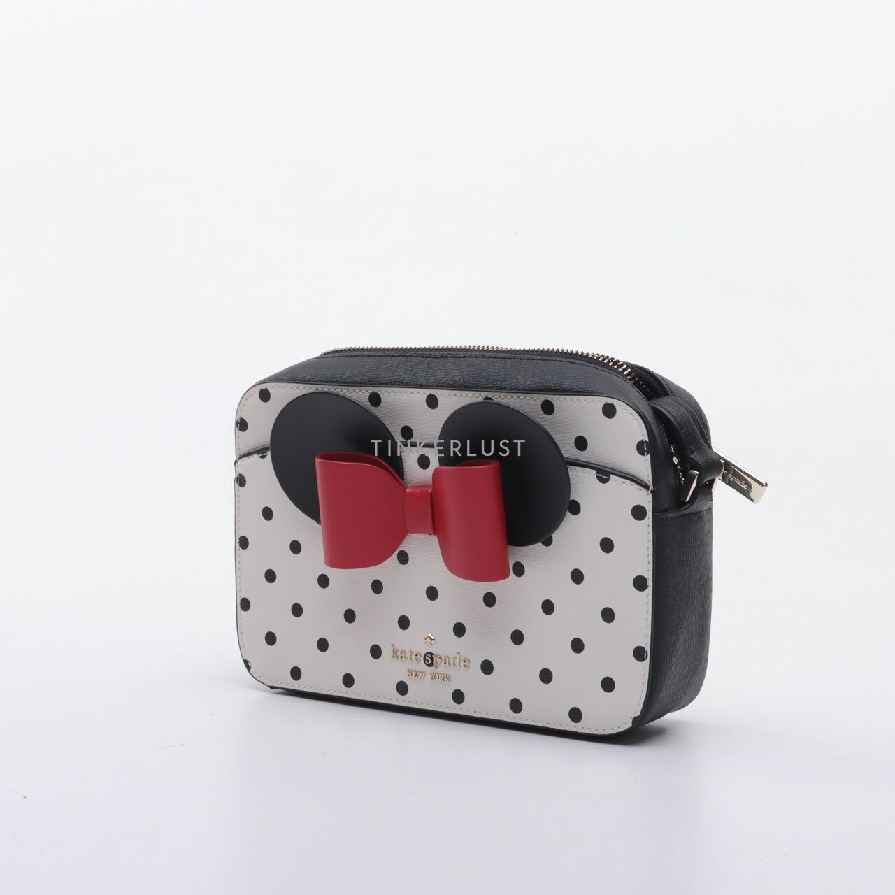 Kate Spade X Disney Minnie Mouse K4760 White/Multi Camera Sling Bag