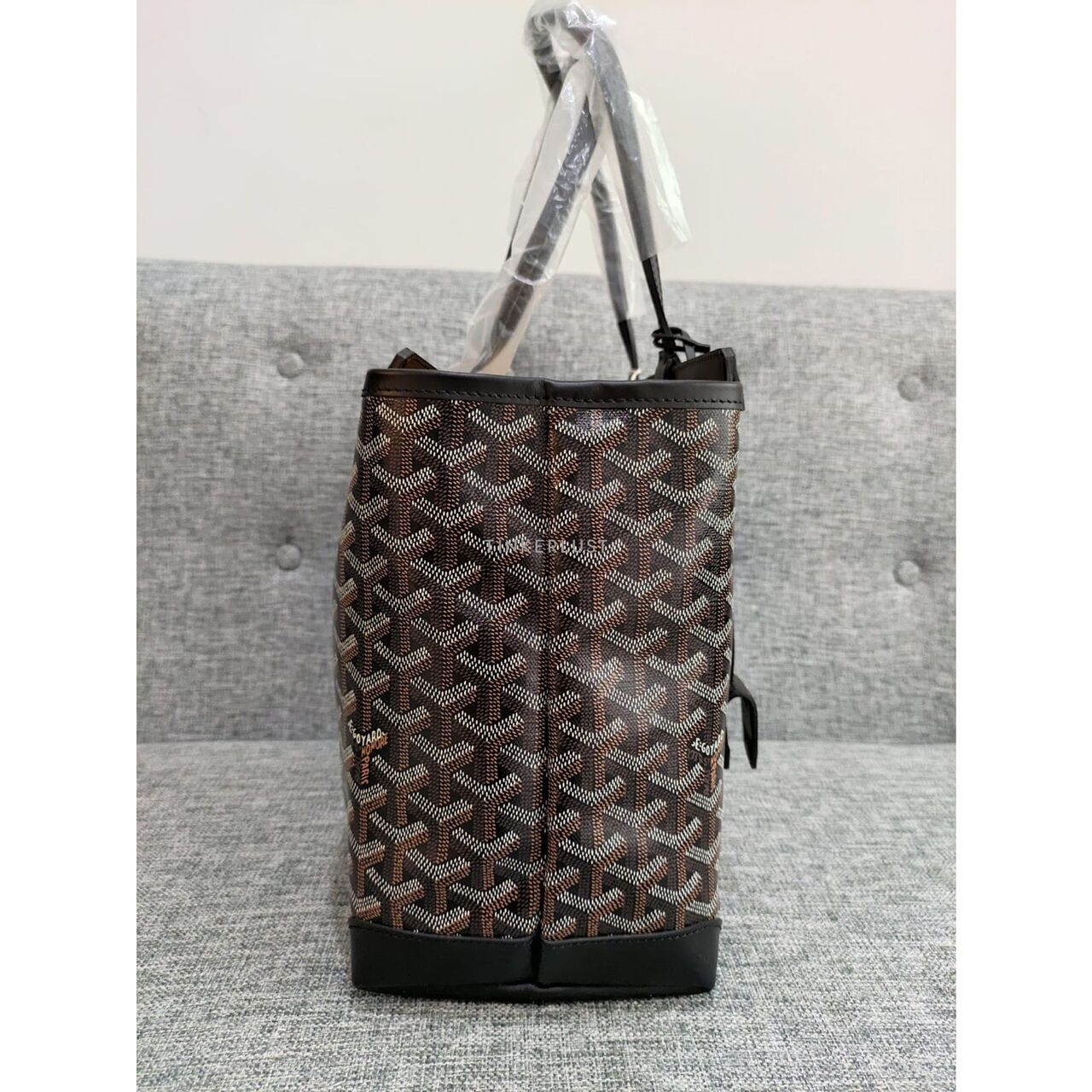 Goyard Bellechasse All Black Tote Bag