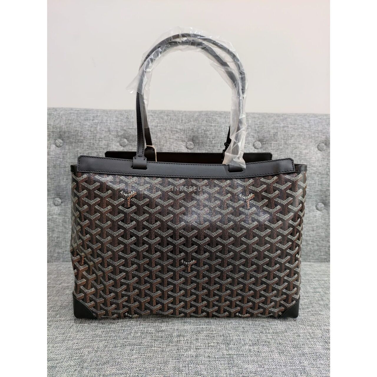 Goyard Bellechasse All Black Tote Bag