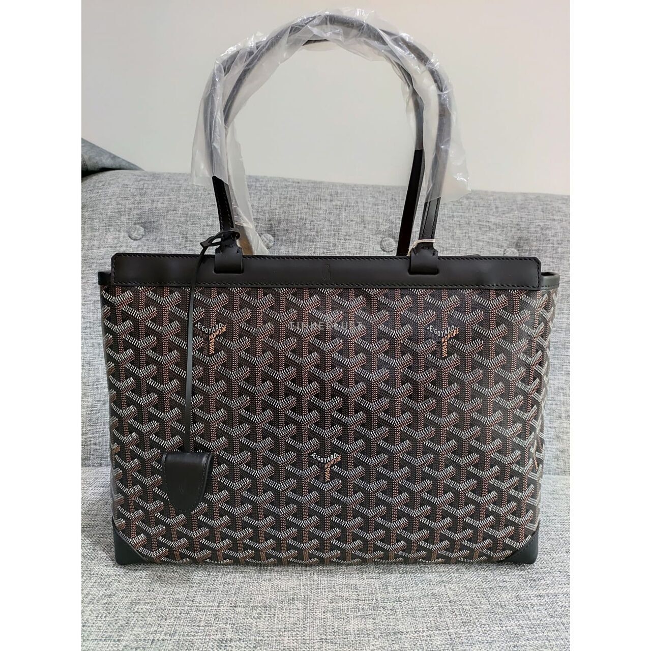 Goyard Bellechasse All Black Tote Bag