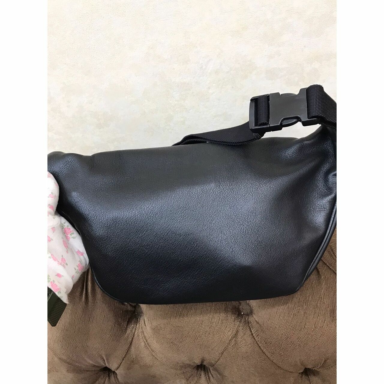  Balenciaga Black Waist Black ( Y ) Sling Bag