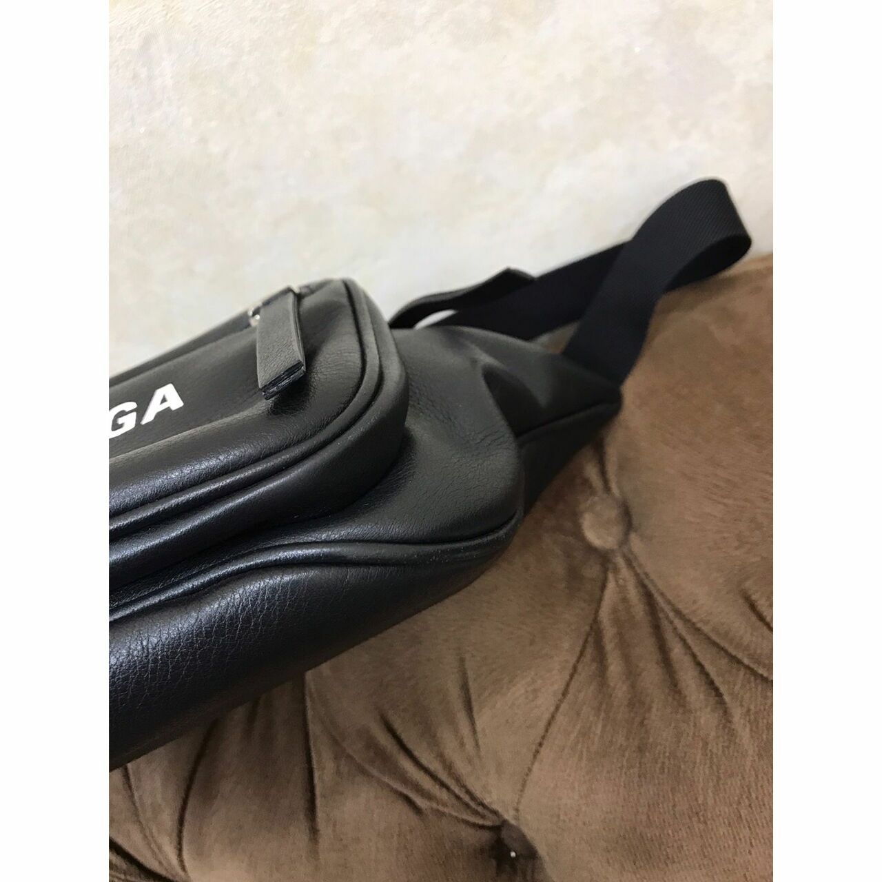  Balenciaga Black Waist Black ( Y ) Sling Bag