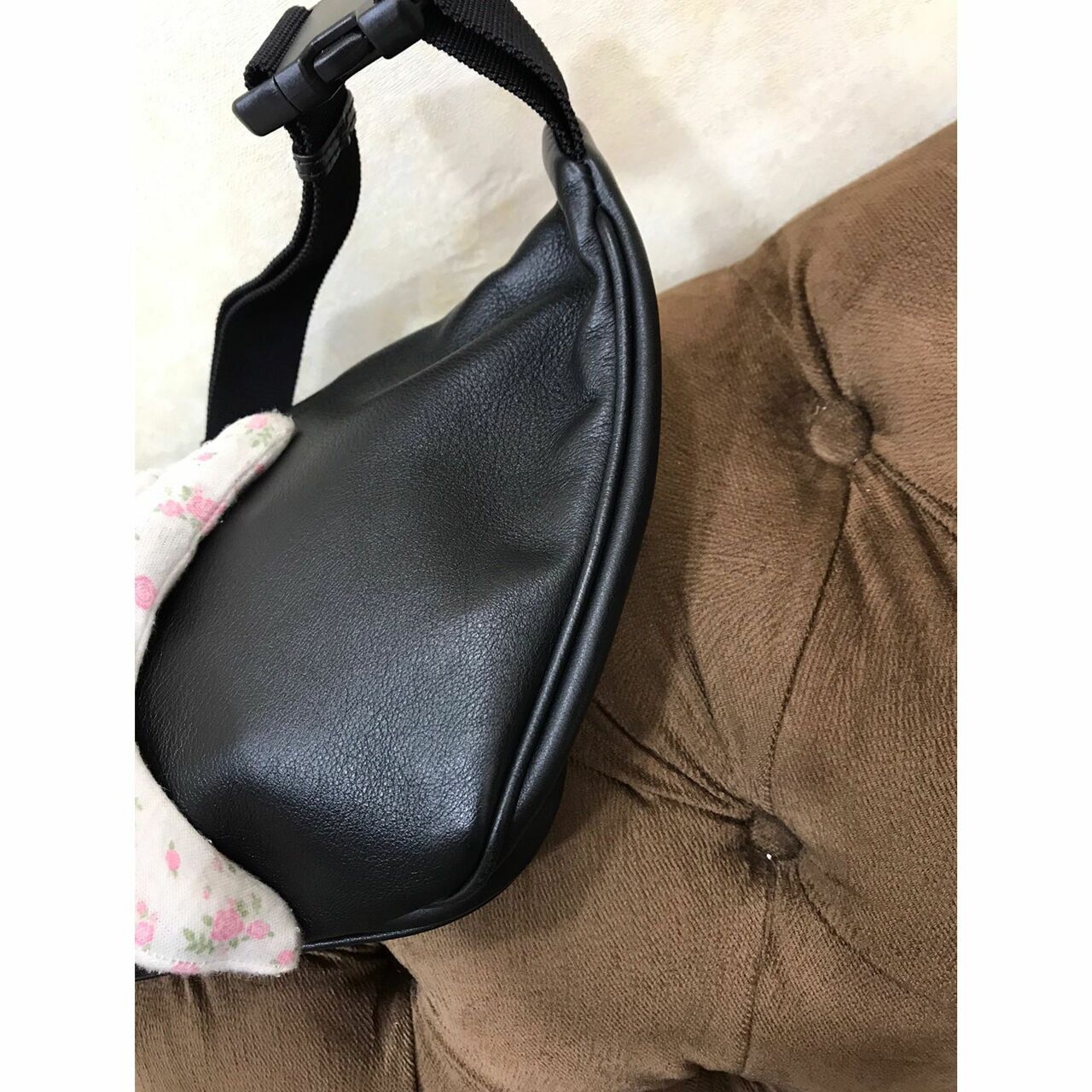  Balenciaga Black Waist Black ( Y ) Sling Bag